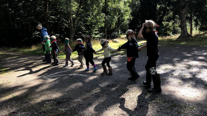 Patrulje på løbspost - følekimsleg